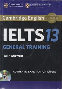 آیلتس کمبریج 13جنرال  IELTS CAMBRIDGE 13