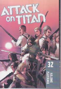مانگا attack on titan (32) اتک ان تایتان 