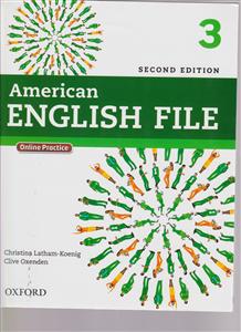 امریکن انگلیش فایل 3 ویرایش دوم و سوم american english file 3  (دوره)