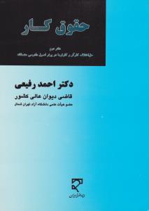 حقوق کار   دفتردوم حل اختلاف کارگروکارفرما درپرتو اصول دادرسی منصفانه
