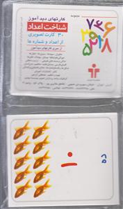 کارت دید آموز اعداد فارسی