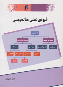 شیوه علمی مقاله نویسی