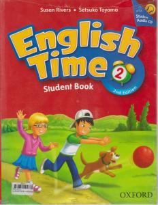 english time2 انگلیش تایم 2 استیودنت بوک و ورک بوک