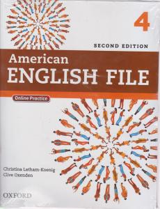 آمریکن انگلیش فایل 4 استیودنت بوکamerican english file student work book