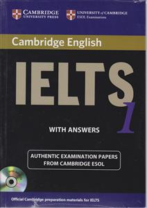 cambridge ielts1+CD آیلتس کمبریج 1 آیلتس 1 