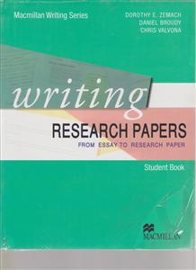 writing research papers رایتینگ ریسرج پیپر