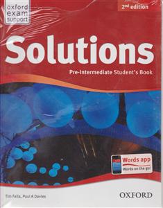 solutions+CD DVD(پری اینترمدیات)