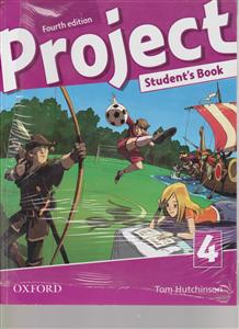 project english 4+CD DVD پروجکت 4 انگلیش4(دوره)