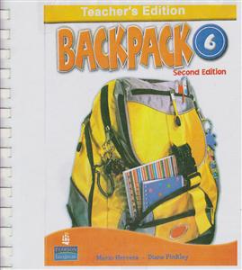 back pack 6 teacher's book تیچرز بوک