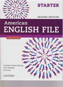 american english file starter ویرایش سوم امریکن انگلیش فایل استارتر (دوره)