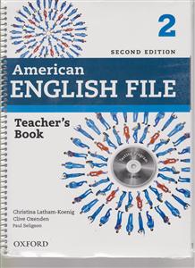 american english file 2 teacher's book امریکن انگلیش فایل