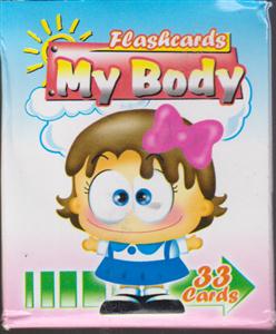 MY BODY فلش کارت اعضای بدن