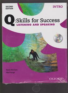 کیو اسکیلز اینترو ادیشن دوم 2  Q skill intro l istening speaking 2nd+cd