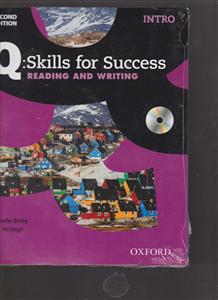 کیو اسکیلز Qskill intro l reading writing 2nd+cd