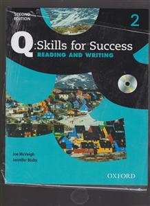 کیو اسکیلز Qskill2reading writing 2nd+cd