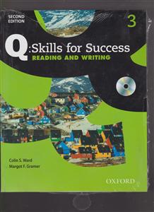 کیو اسکیلز Qskill 3 reading writing 2nd+cd